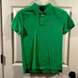 Polo by Ralph Lauren green polo size YL